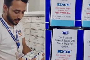 धादिङ अस्पतालमा सर्पदंश उपचार सेवा सुरु, एन्टि स्नेक भेनम उपलब्ध